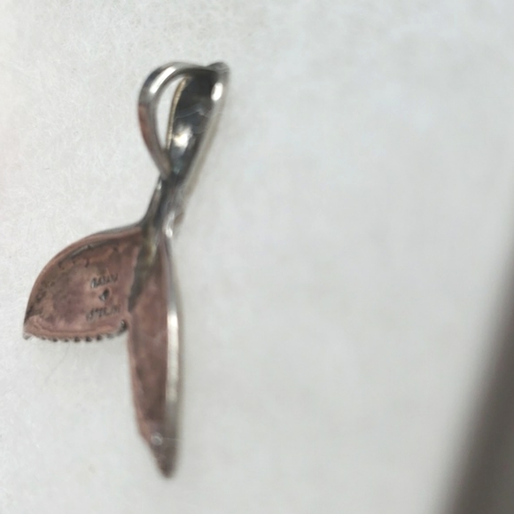 Sold KABANA VINTAGE Pendant Sterling Vintage Whale Pendant unisex 🐋 - Picture 4 of 4